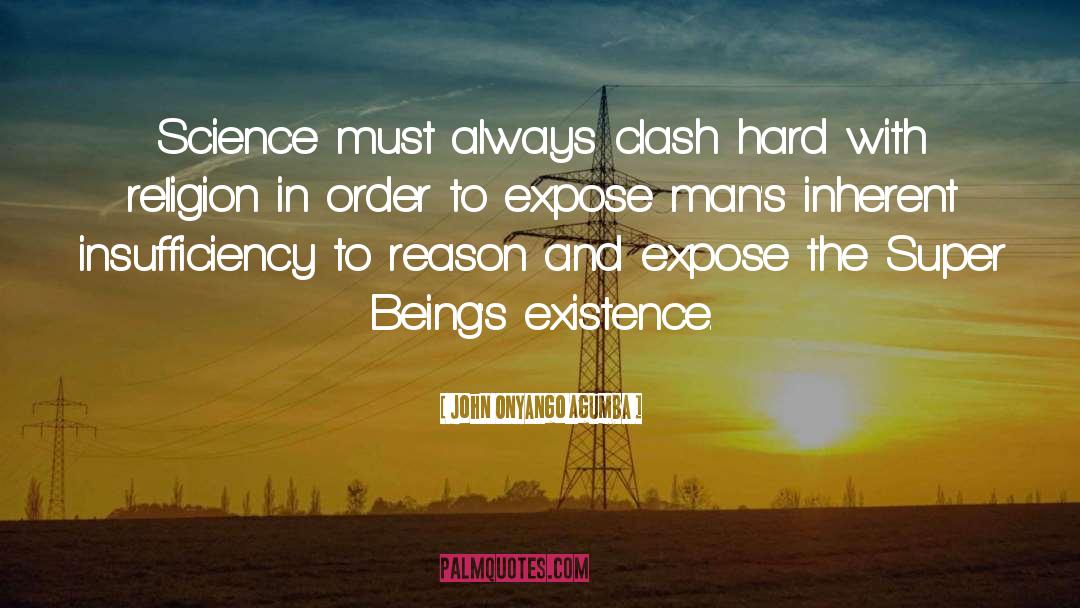 Insufficiency quotes by John Onyango Agumba