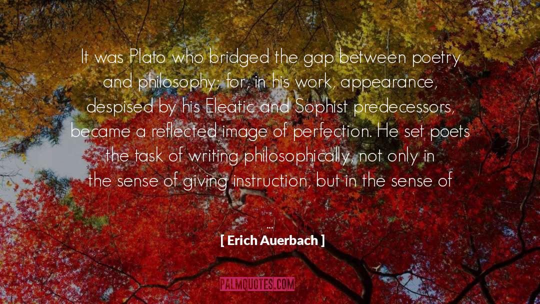 Insufficiency quotes by Erich Auerbach