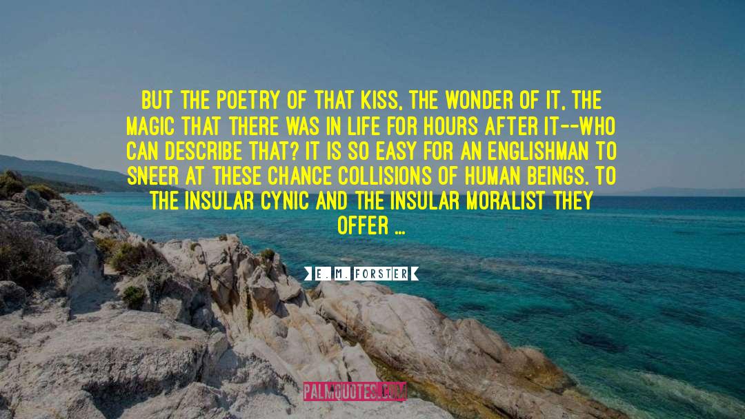 Insular quotes by E. M. Forster