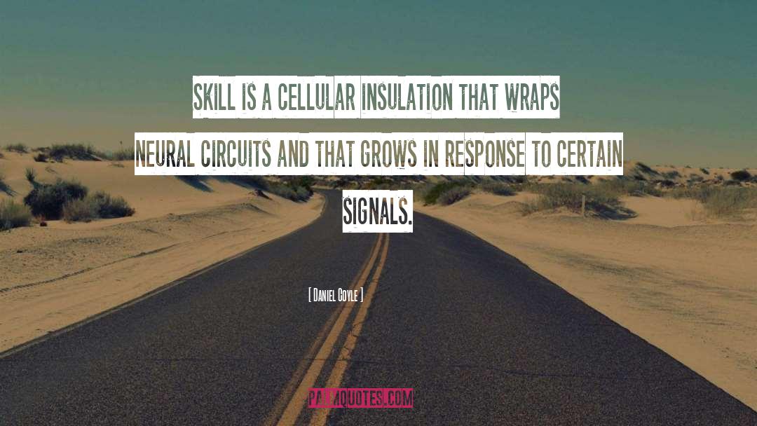 Insulation quotes by Daniel Coyle