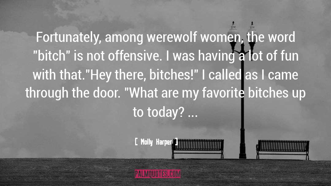 Insult To A Werewolf quotes by Molly Harper
