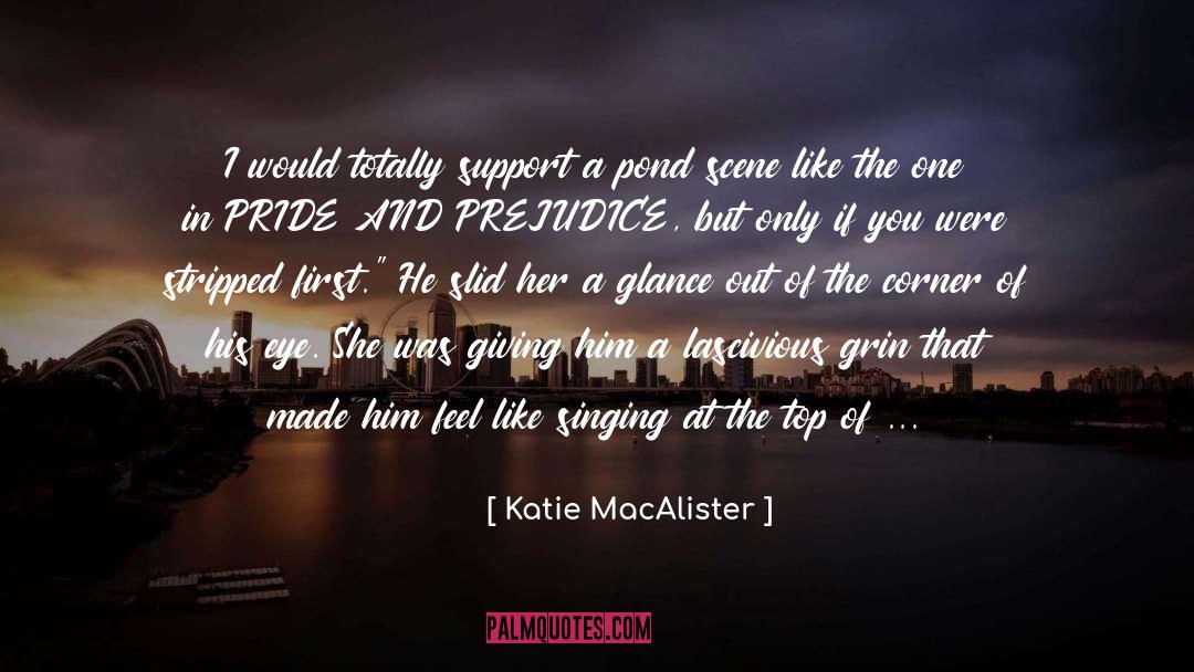 Insulting quotes by Katie MacAlister