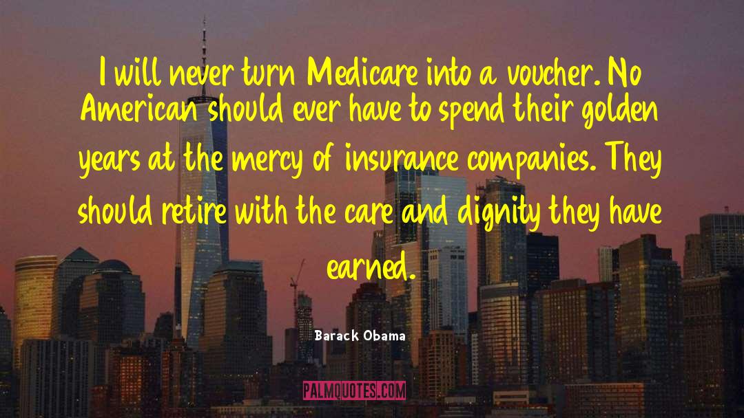 Insurance Companies quotes by Barack Obama