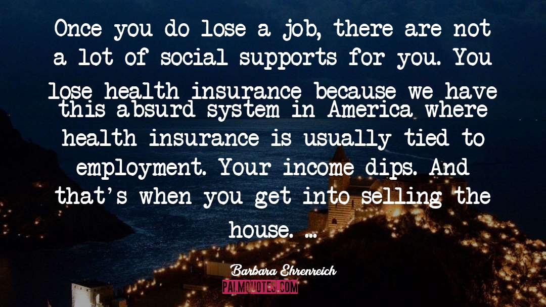 Insurance quotes by Barbara Ehrenreich