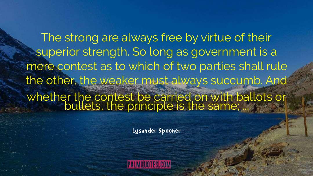 Insure quotes by Lysander Spooner