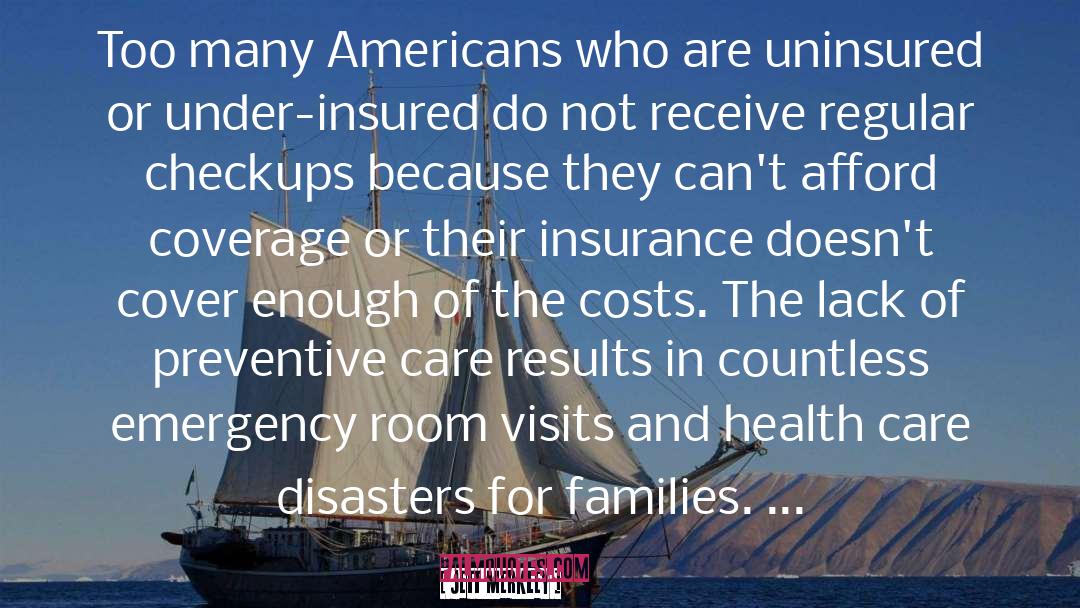 Insured quotes by Jeff Merkley