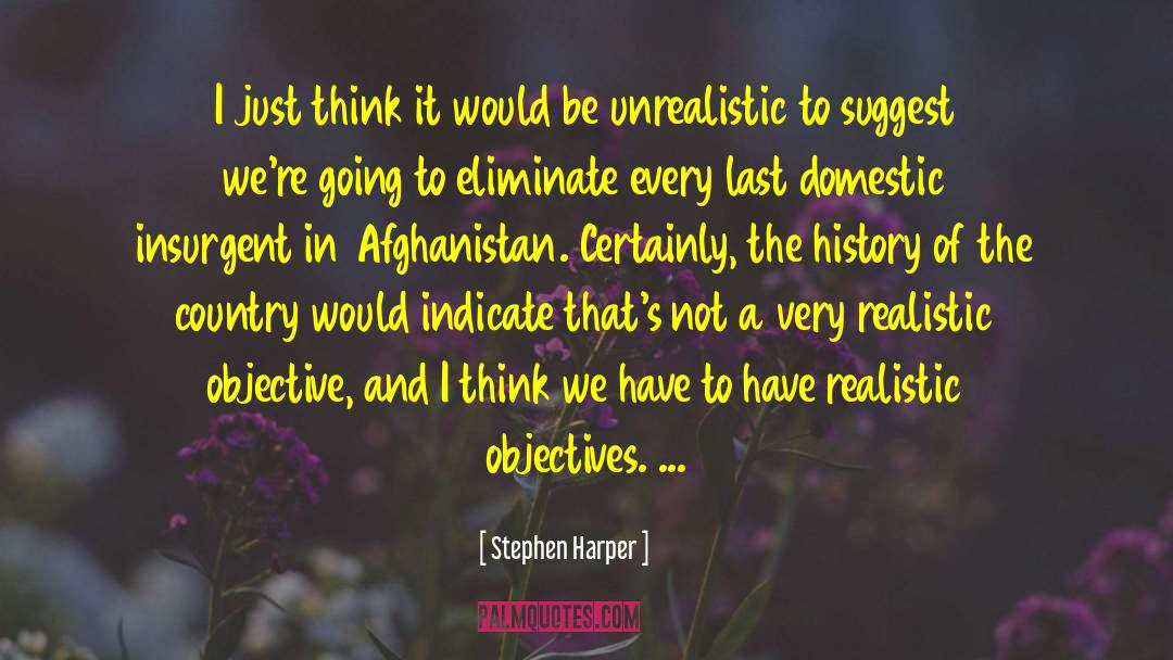 Insurgent quotes by Stephen Harper