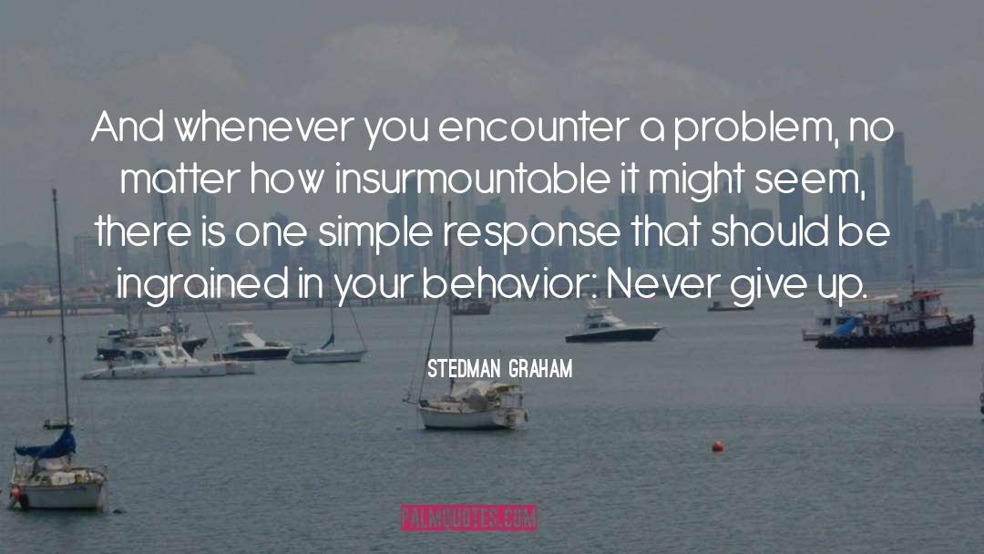 Insurmountable quotes by Stedman Graham