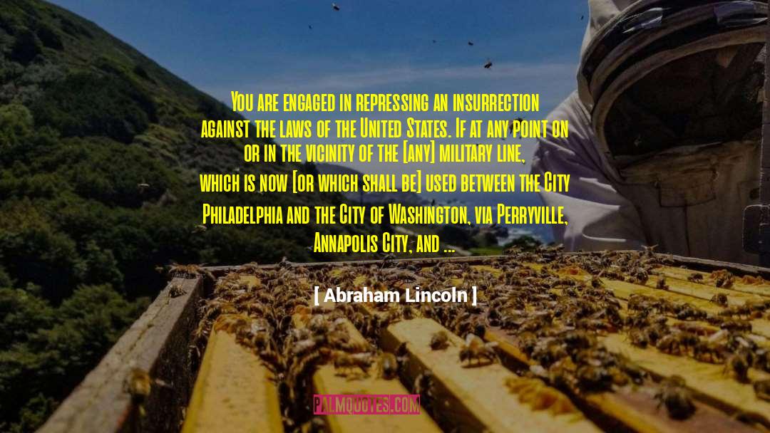 Insurrection quotes by Abraham Lincoln