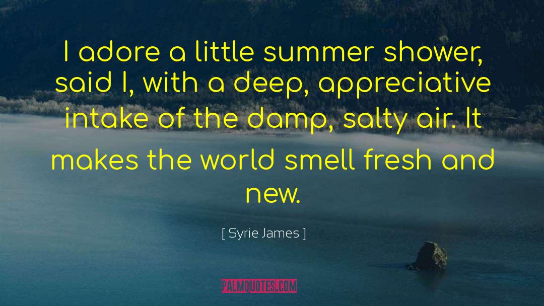 Intake quotes by Syrie James