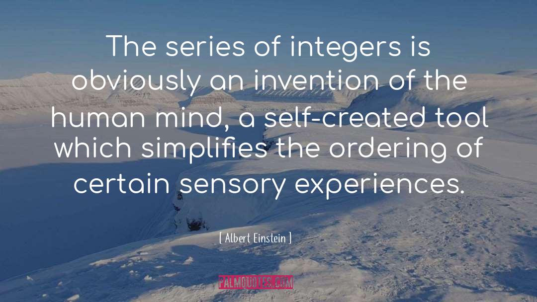 Integers quotes by Albert Einstein