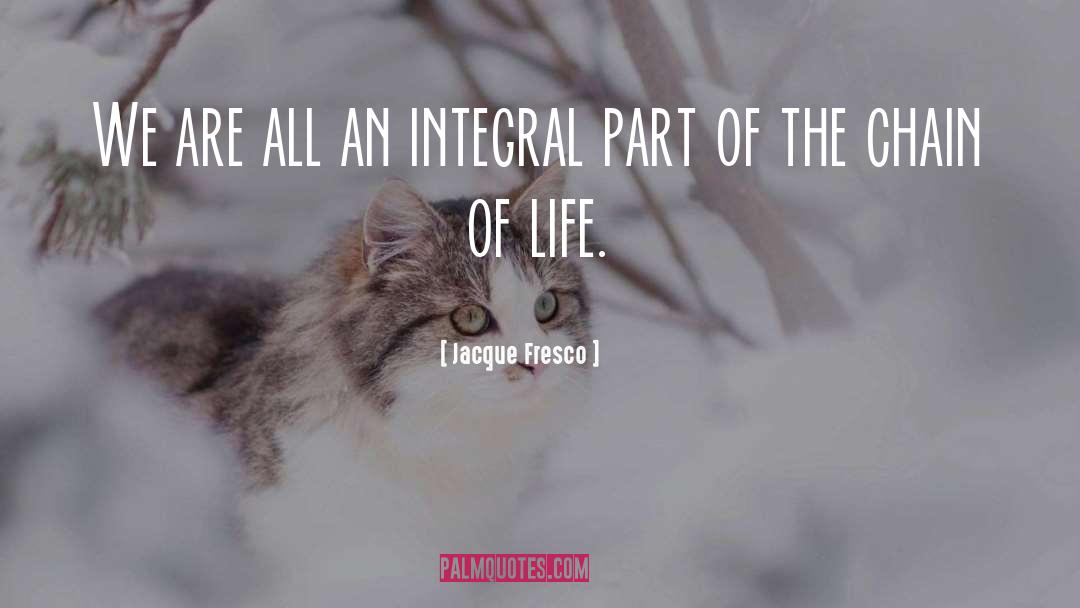 Integral quotes by Jacque Fresco