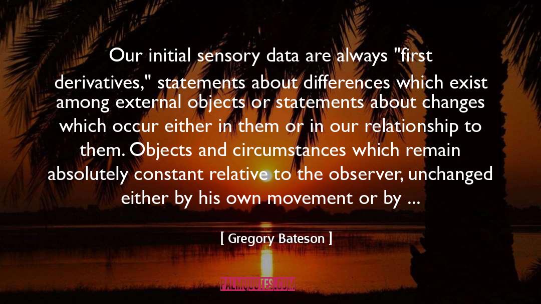 Integrals And Derivatives quotes by Gregory Bateson