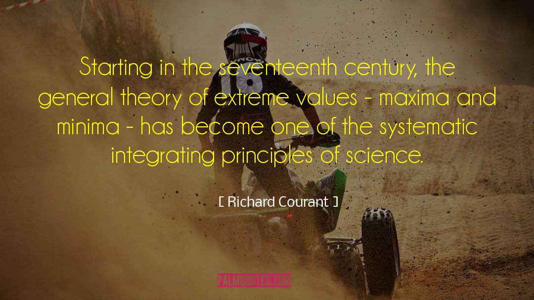 Integrating quotes by Richard Courant