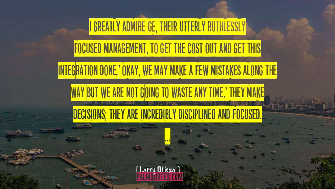 Integration quotes by Larry Ellison