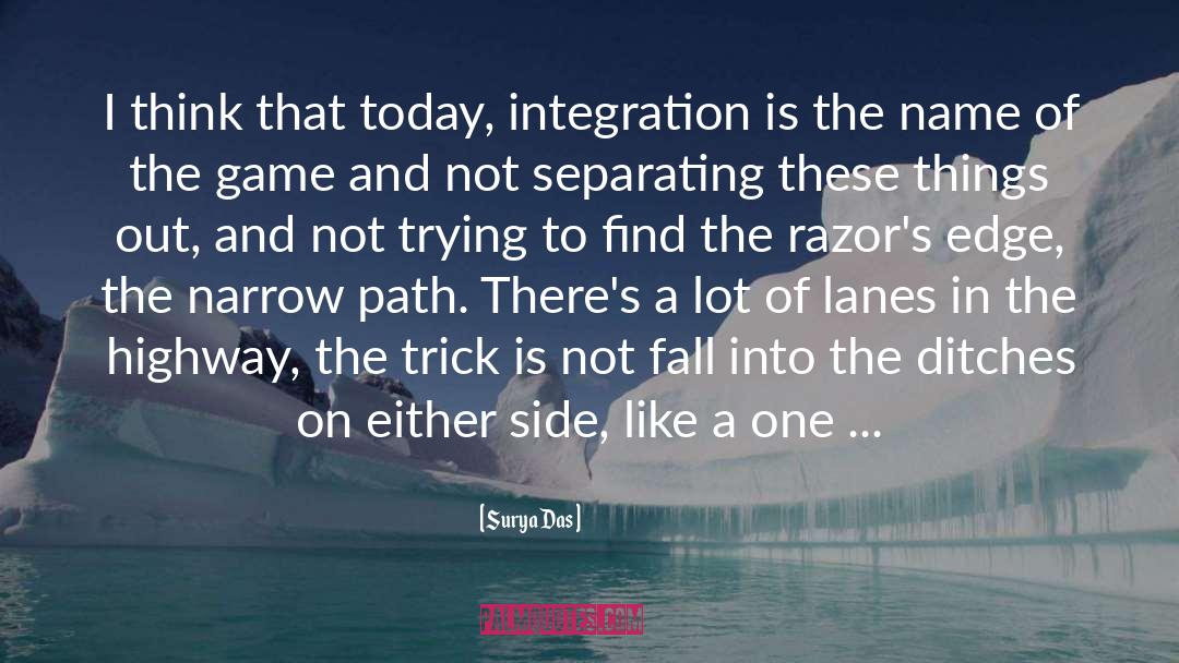 Integration quotes by Surya Das