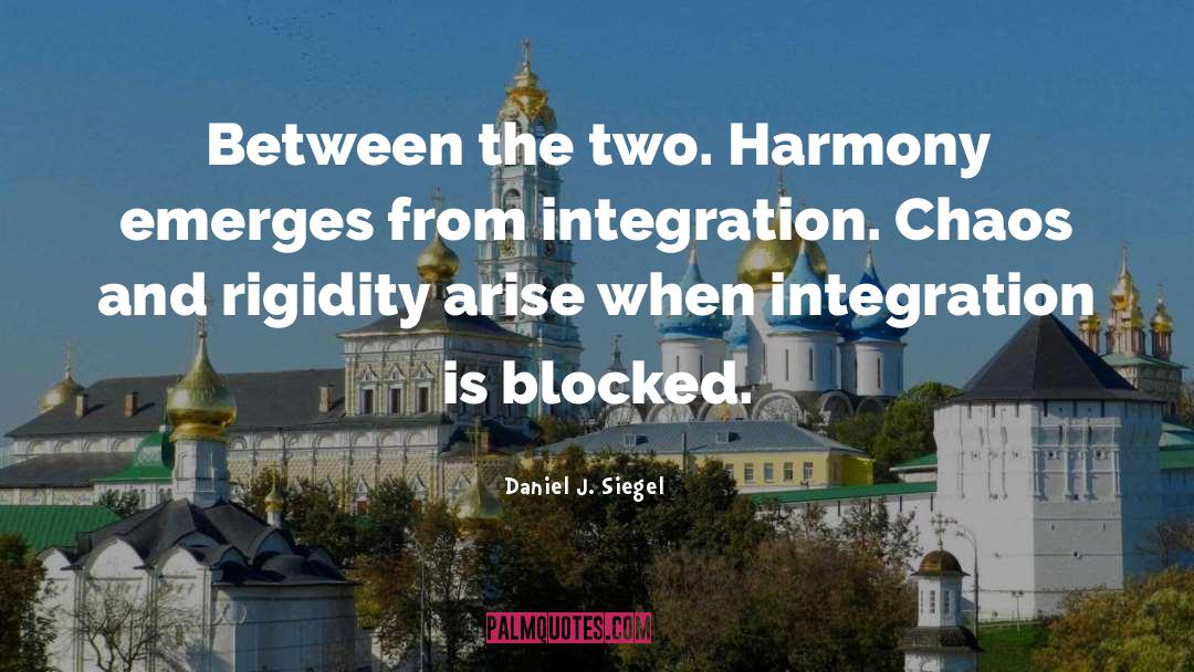 Integration quotes by Daniel J. Siegel