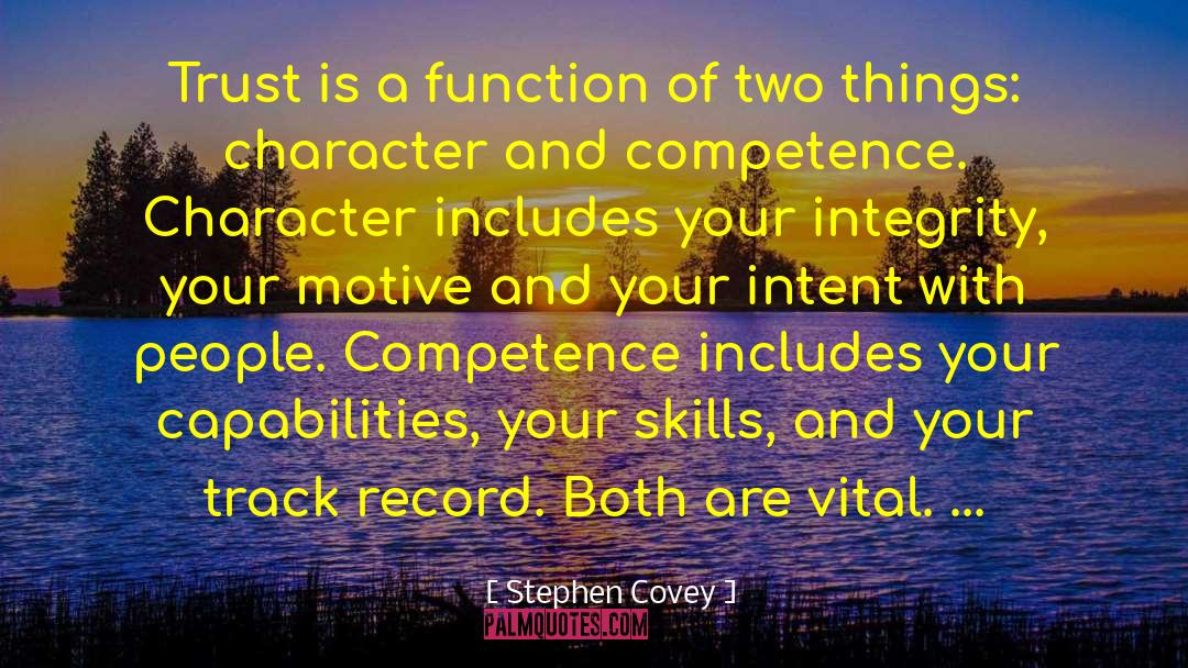 Integrity Character quotes by Stephen Covey