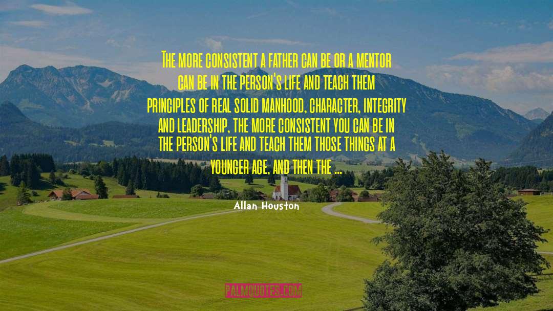 Integrity Character quotes by Allan Houston