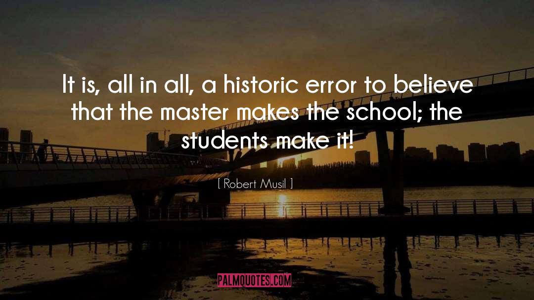 Integrity In School quotes by Robert Musil