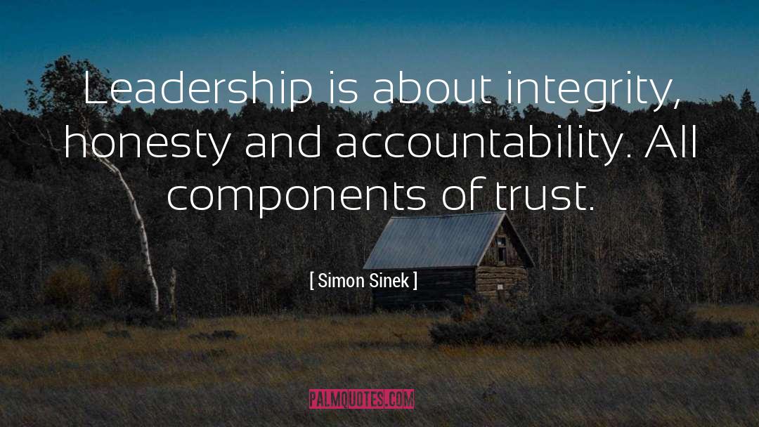 Integrity Inknowledge quotes by Simon Sinek