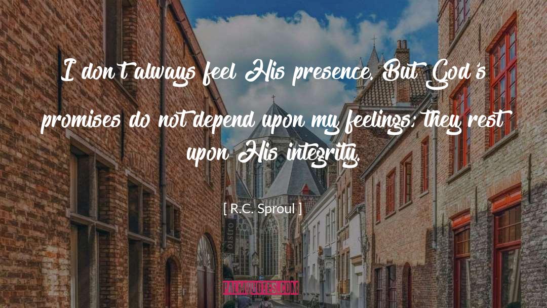 Integrity quotes by R.C. Sproul