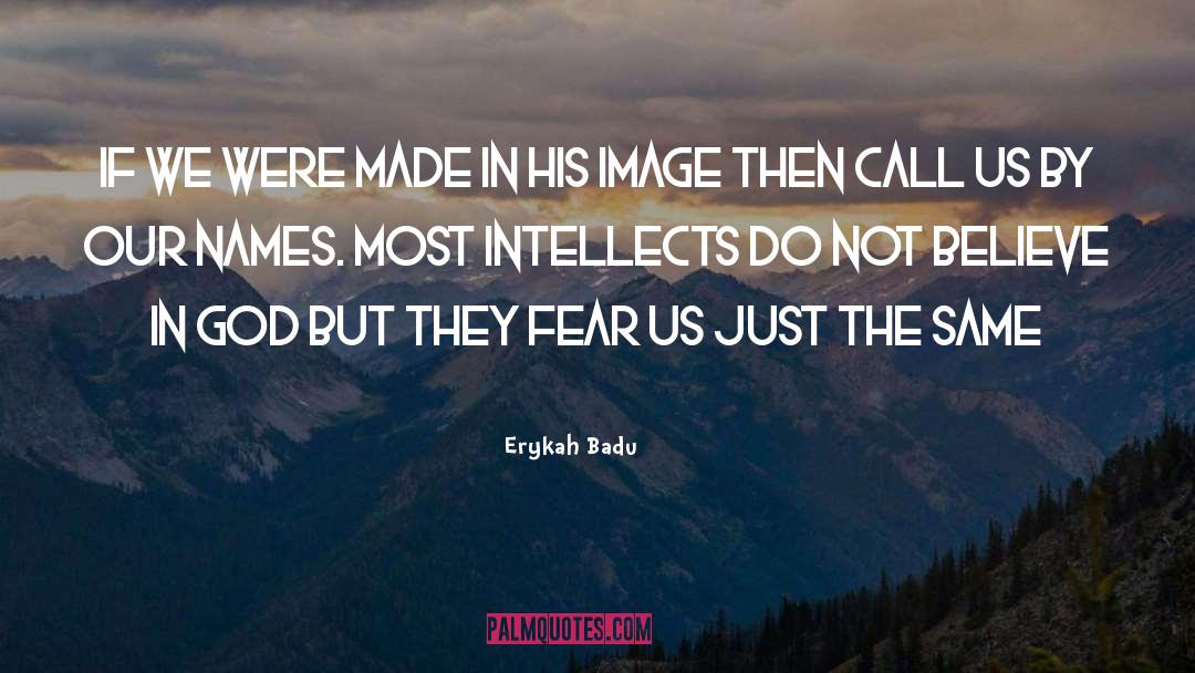 Intellects quotes by Erykah Badu