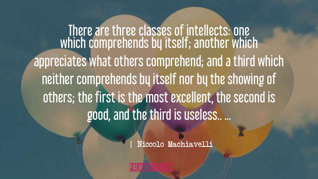 Intellects quotes by Niccolo Machiavelli