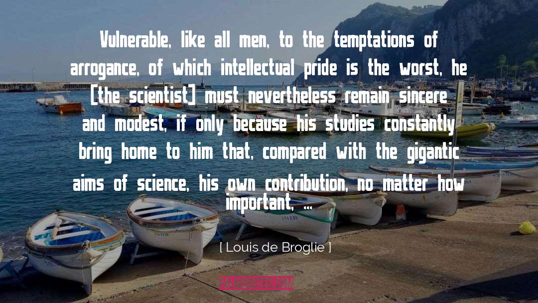 Intellectual Capacity quotes by Louis De Broglie
