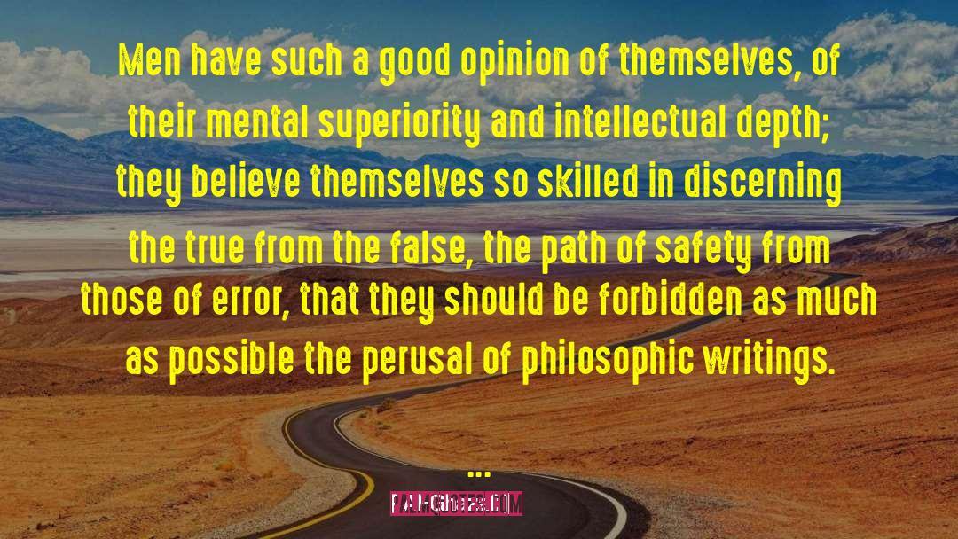 Intellectual Curiosity quotes by Al-Ghazali