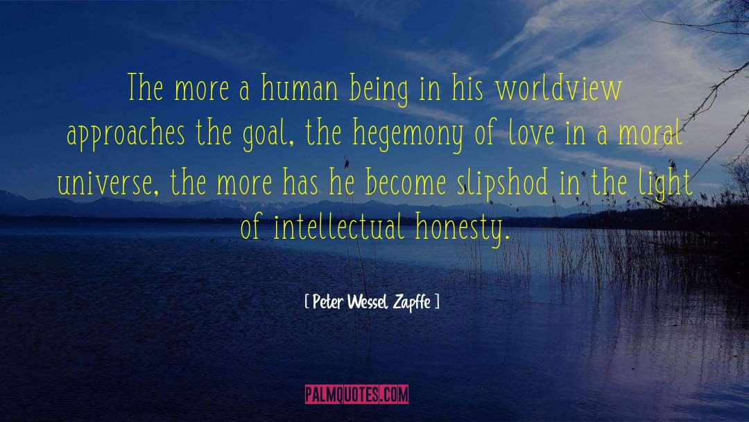Intellectual Honesty quotes by Peter Wessel Zapffe