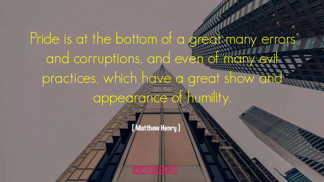Intellectual Humility quotes by Matthew Henry