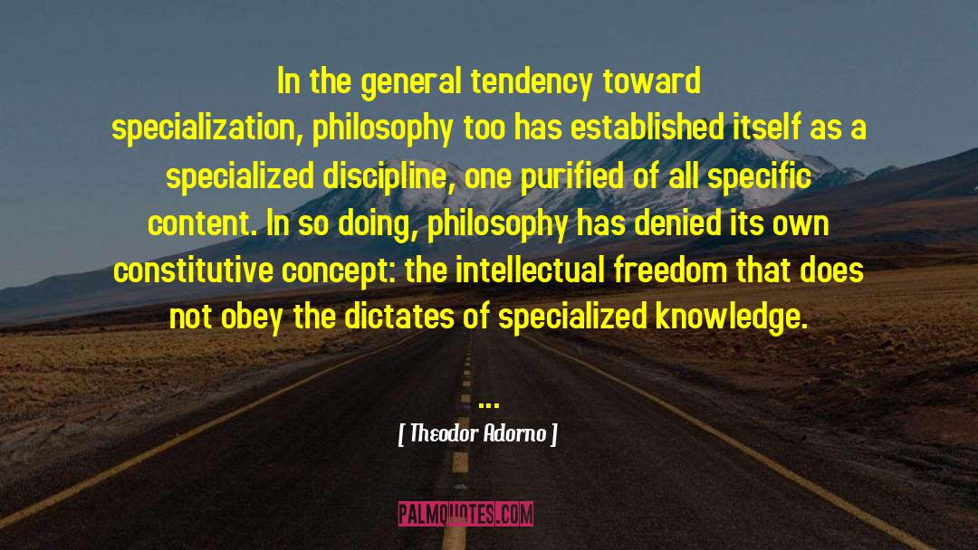 Intellectual Laziness quotes by Theodor Adorno