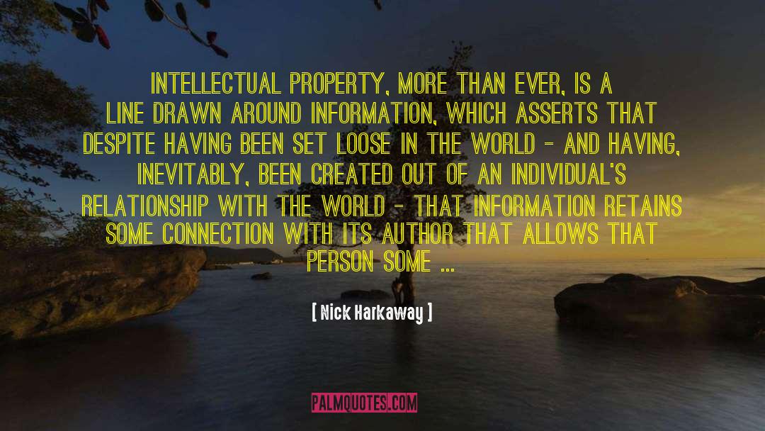 Intellectual Property quotes by Nick Harkaway