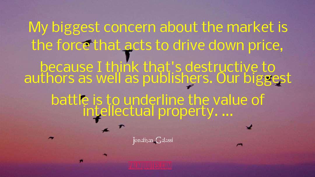 Intellectual Property quotes by Jonathan Galassi