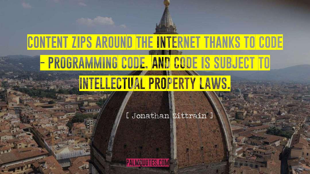 Intellectual Property quotes by Jonathan Zittrain