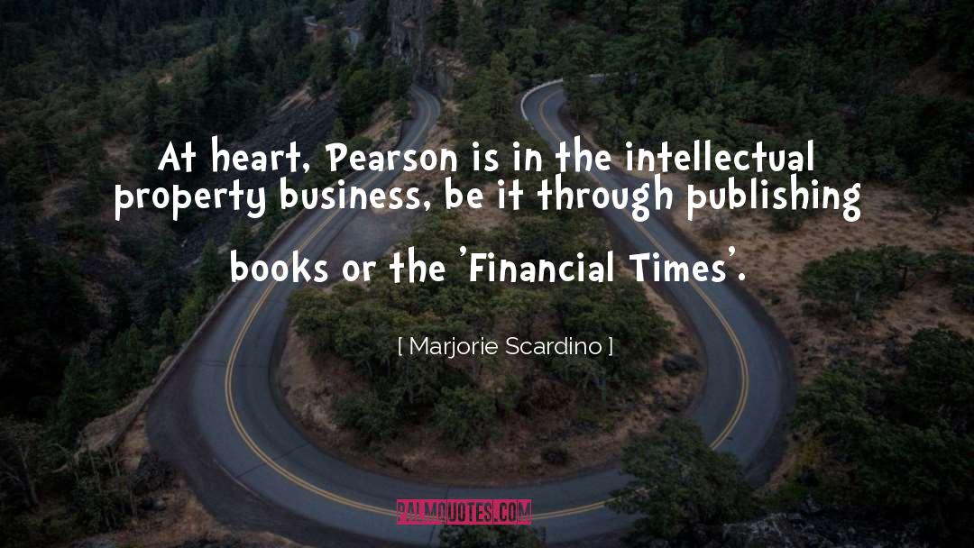 Intellectual Property quotes by Marjorie Scardino