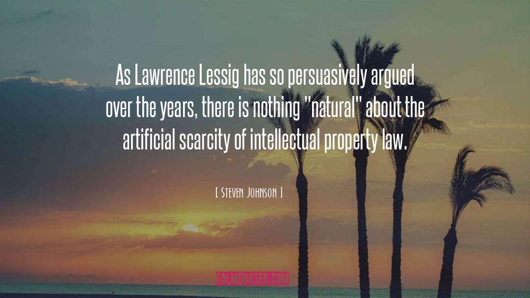 Intellectual Property quotes by Steven Johnson