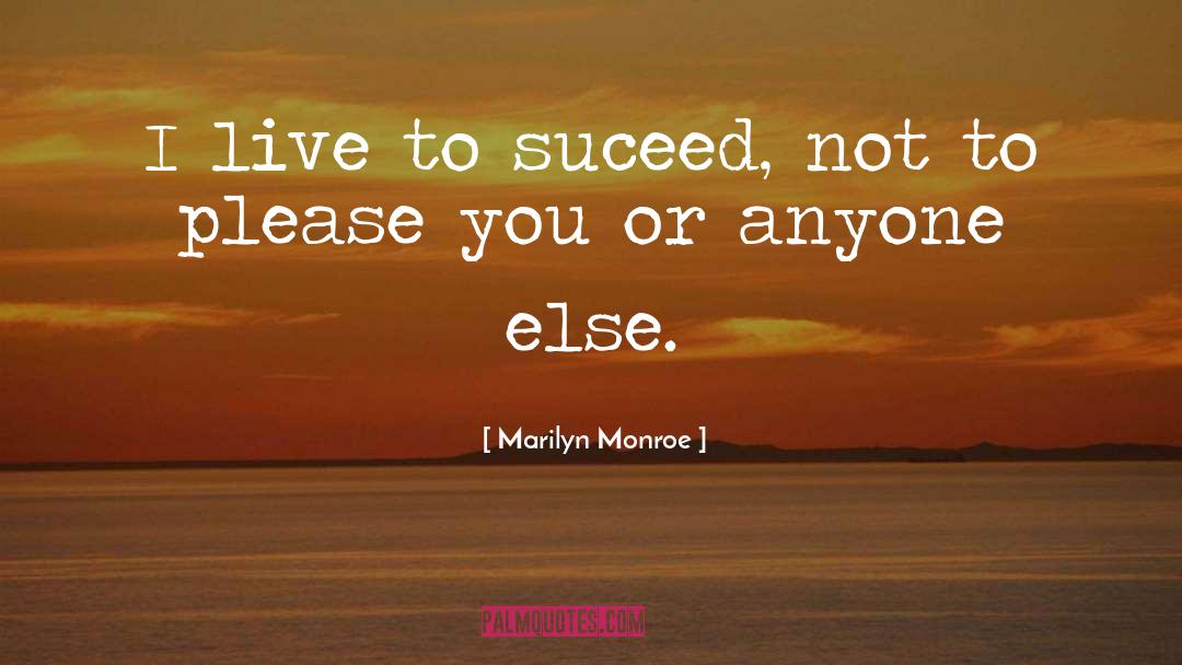 Intellectual Success quotes by Marilyn Monroe