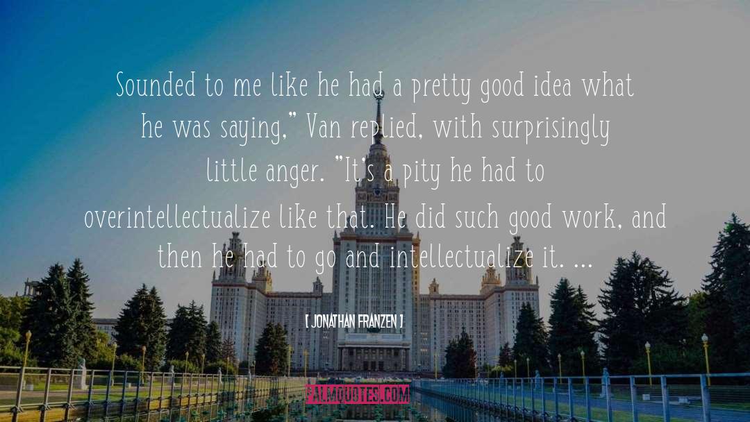 Intellectualism quotes by Jonathan Franzen