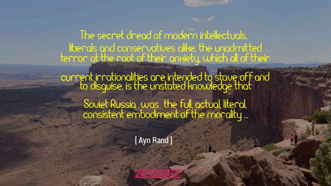 Intellectuals Inspiration quotes by Ayn Rand