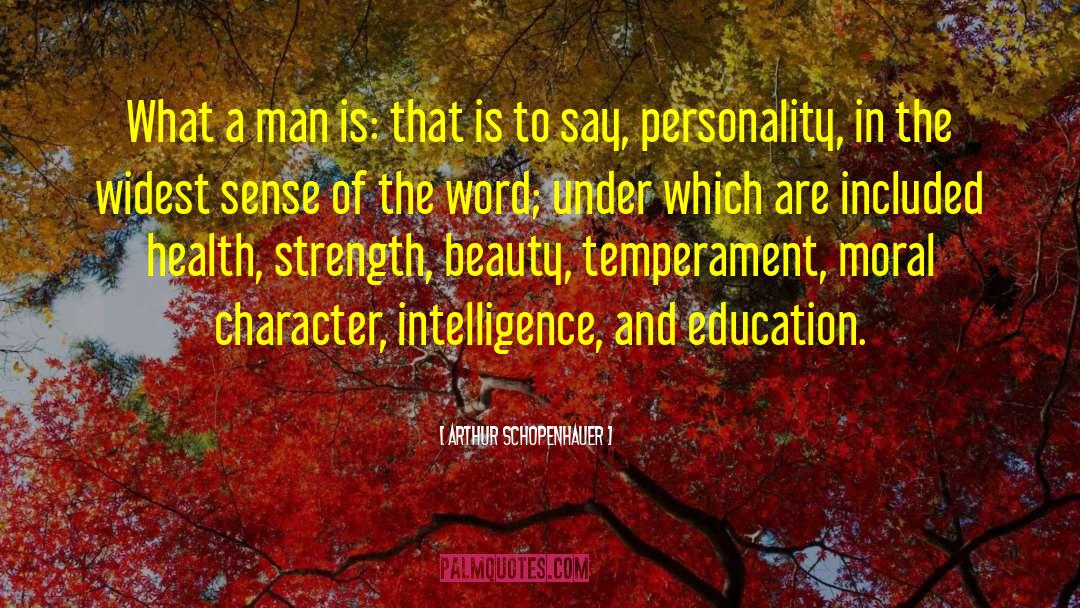 Intelligence And Education quotes by Arthur Schopenhauer