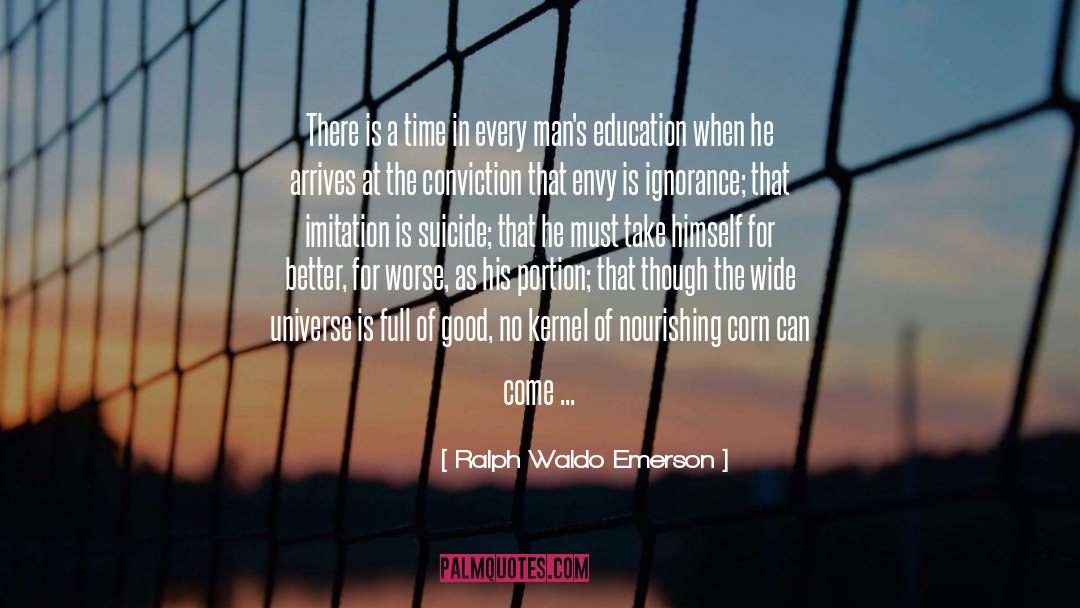 Intelligence And Education quotes by Ralph Waldo Emerson