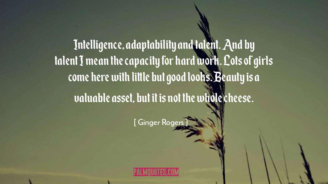 Intelligence Community quotes by Ginger Rogers