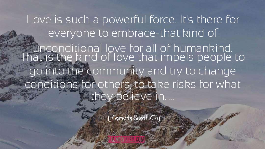 Intelligence Community quotes by Coretta Scott King