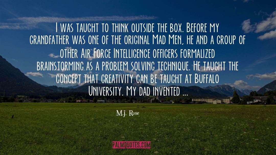 Intelligence Officers quotes by M.J. Rose