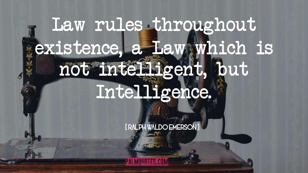 Intelligence Quotient quotes by Ralph Waldo Emerson