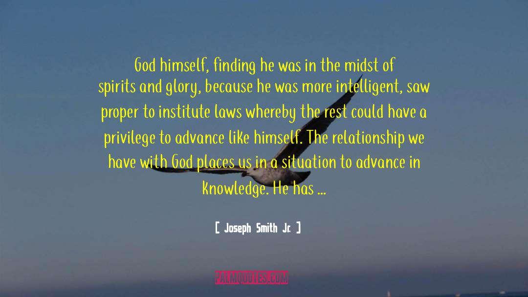 Intelligences quotes by Joseph Smith Jr.