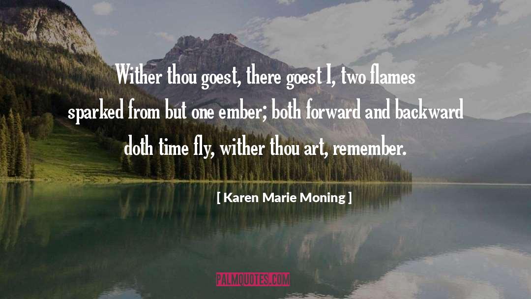 Intelligens Ember quotes by Karen Marie Moning