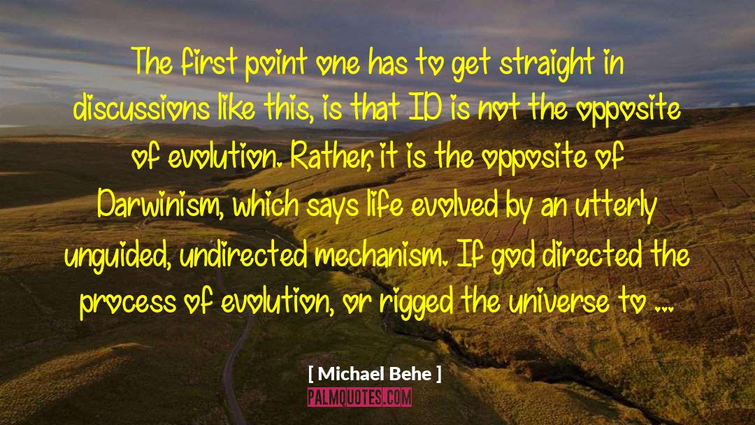 Intelligent Design quotes by Michael Behe